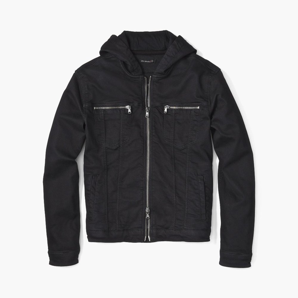 Hooded Jean Jacket